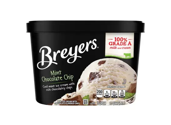 carton of Breyer