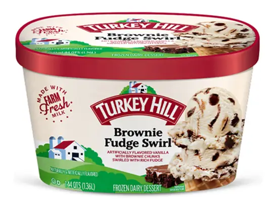 Turkey Hill Brownie Fudge Swirl