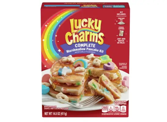 betty crocker lucky charms pancake kit
