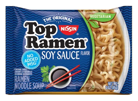 nissin top ramen soy sauce