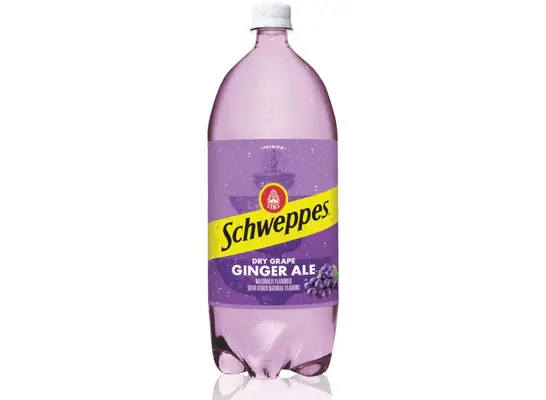 schweppes dry grape ginger ale
