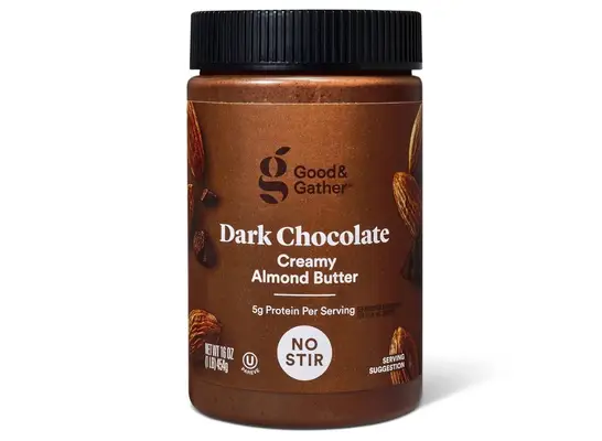 good & gather dark chocolate almond butter