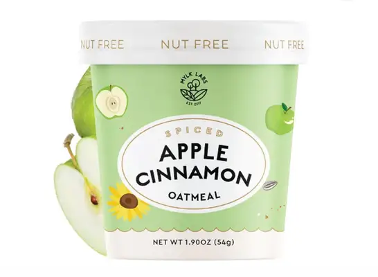 Mylk Labs Apple Cinnamon Oatmeal