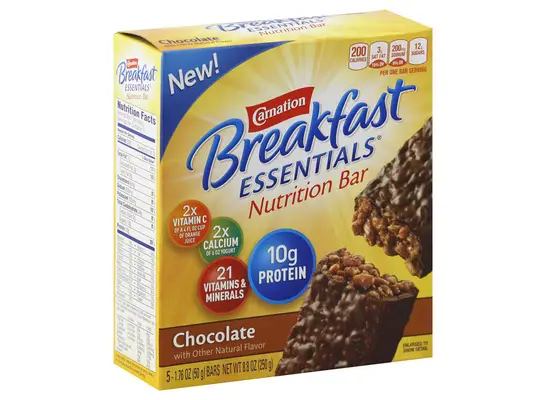 carnation breakfast bars