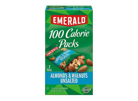100-calorie packs of nuts from Emerald