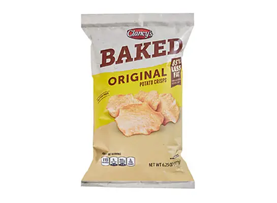 clancys baked potato crisps