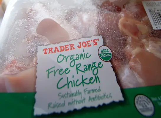 Trader joes organic free range chicken