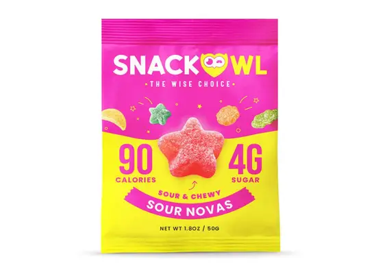 Snack Owl Sour Novas