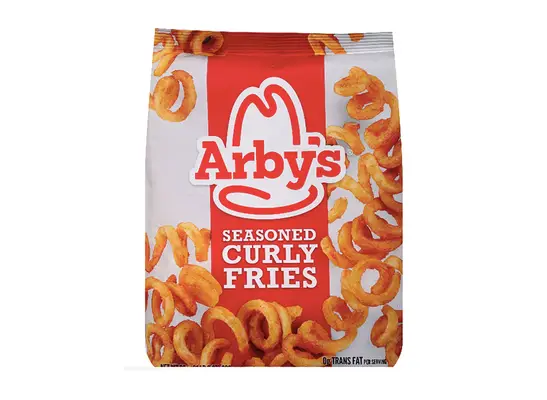 bag of frozen arbys curly fries