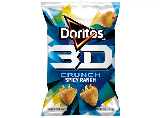 doritos 3d crunch spicy ranch