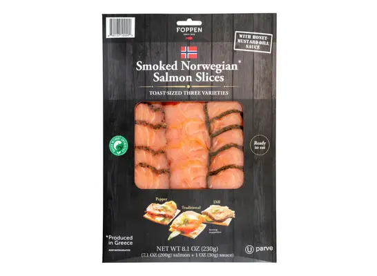 Foppen Smoked Norwegian Salmon Slices