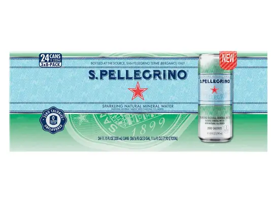 s. pellegrino mineral water