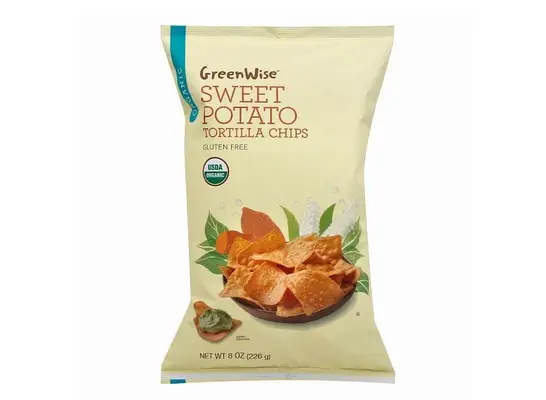 a bag of sweet potato chips.