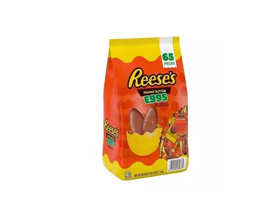 large bag of individually wrapped reese