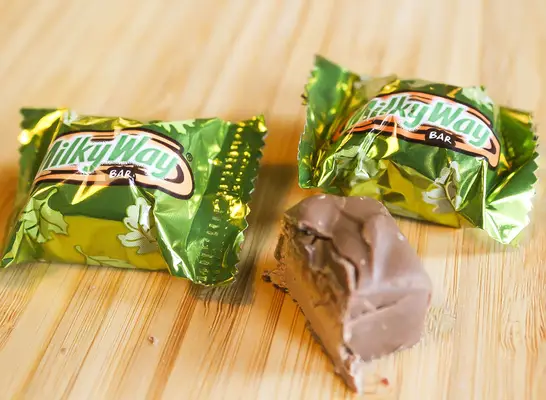 milky way halloween candy 100 calories