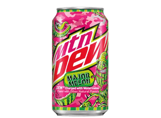 mtn dew major melon