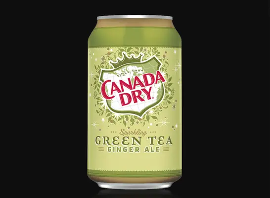 canada dry green tea ginger ale