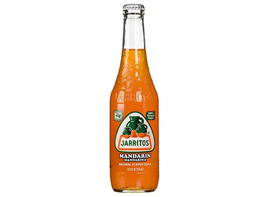 jarritos mandarin soda bottle
