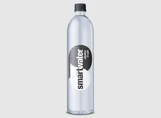 bottle of alkaline smartwater