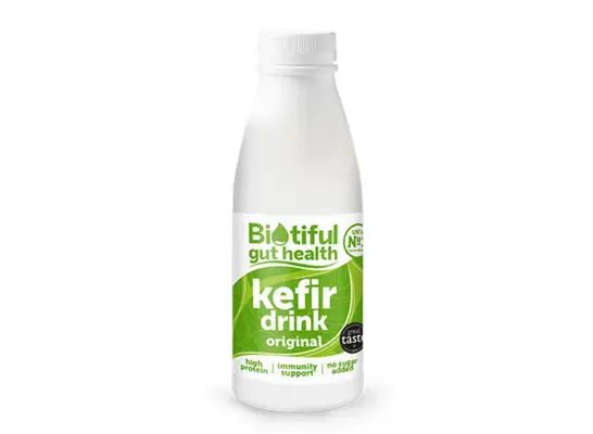 carton of kefir drink from Biotiful