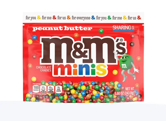 Peanut Butter M&Ms Minis
