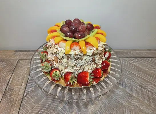 The Strawberry & Peach Sensation cake from Publix bakery