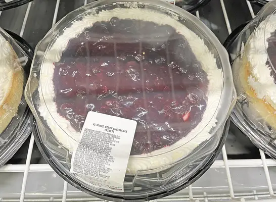 Kirkland Signature mixed berry cheesecake from Costco