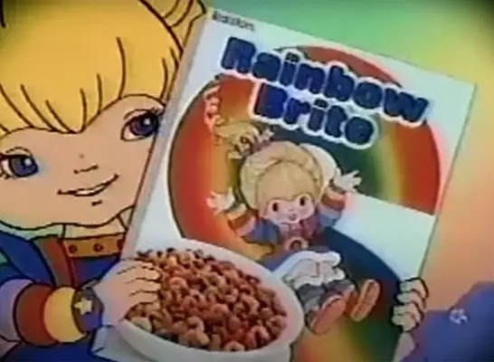 rainbow brite cereal commercial