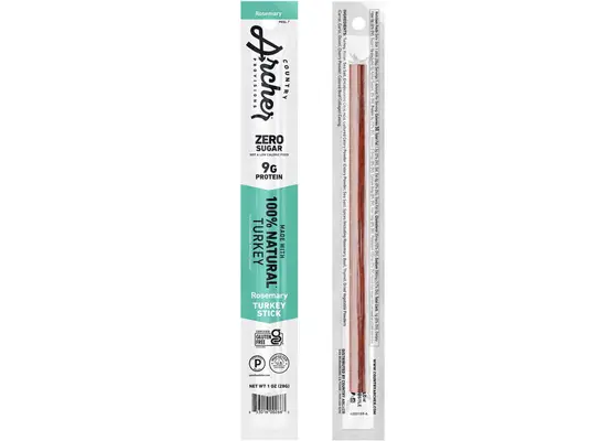 country archer rosemary turkey jerky stick