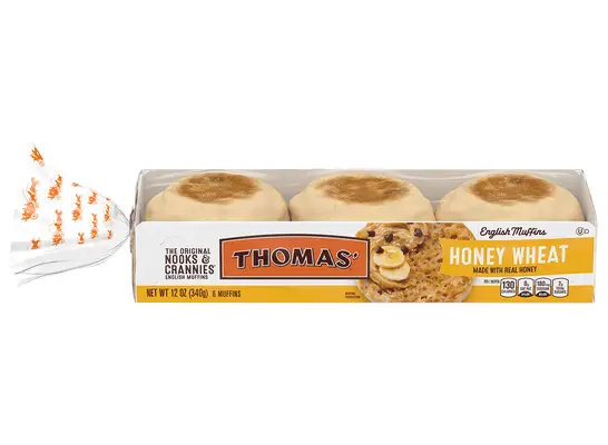 Thomas Honey Wheat English Muffin
