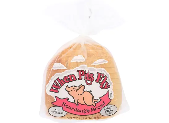 When Pigs Fly Sourdough Bread