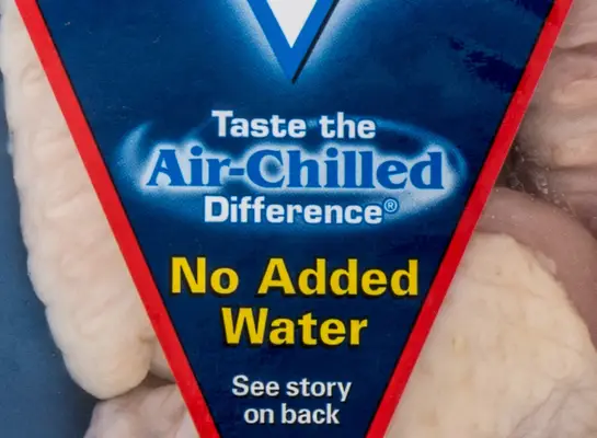 Smart chicken air chilled wings