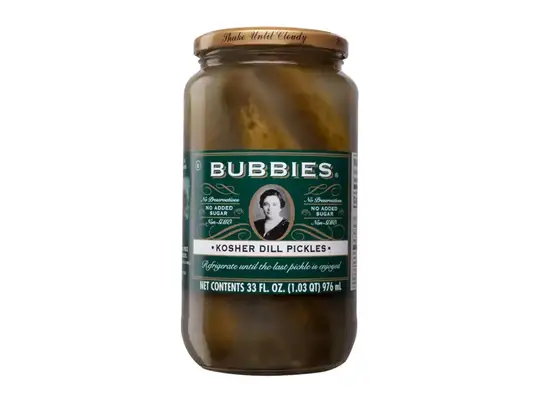 jar of dill pickles
