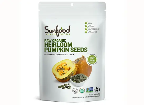 Sunfood Raw Organic Heirloom Pumpkin Seeds