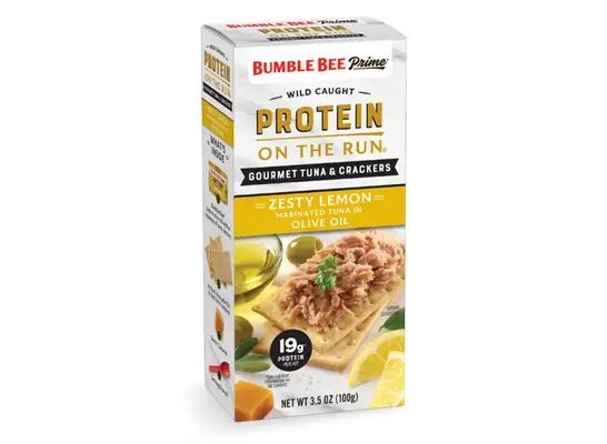 Bumble Bee Protein on the Run! Tuna in Olive Oil and Zesty Lemon