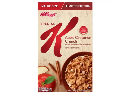 kelloggs special k apple cinnamon crunch