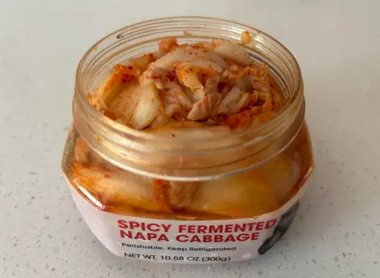 open jar of trader joe