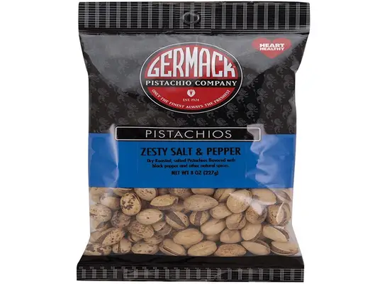 germack pistachio zesty salt pepper