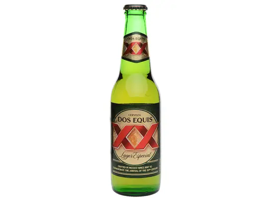 dos equis lager bottle