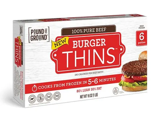 Pound of Ground Burger Thins