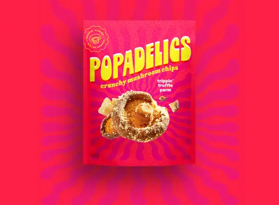 Popadelics Mushroom Chips