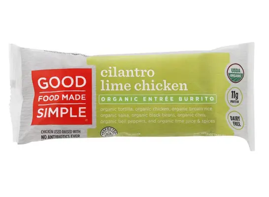 good food made simple burrito