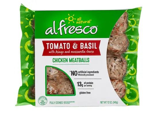 Alfresco Tomato and Basil Meatballs