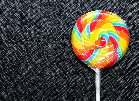 Lollipop stick