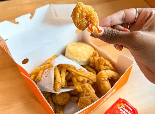 Tacklebox and Popcorn Shrimp popeyes