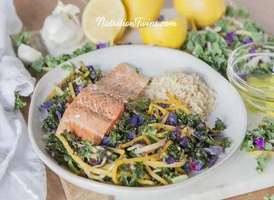 The Nutrition Twins Salmon Sheet Pan