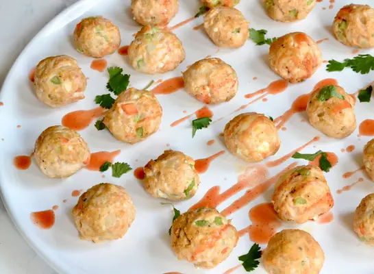 Buffalo Chicken Meatballs