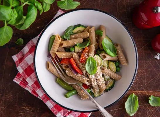 Whole grain penne