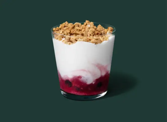 starbucks breakfast menu berry trio parfait