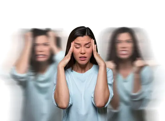 sick woman